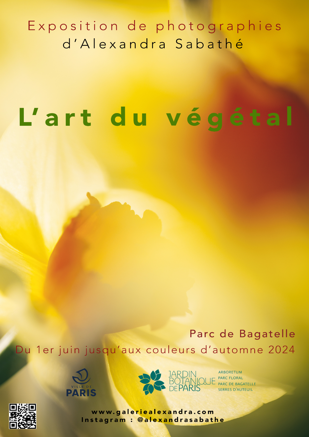 Affiche exposition L'Art du Végétal